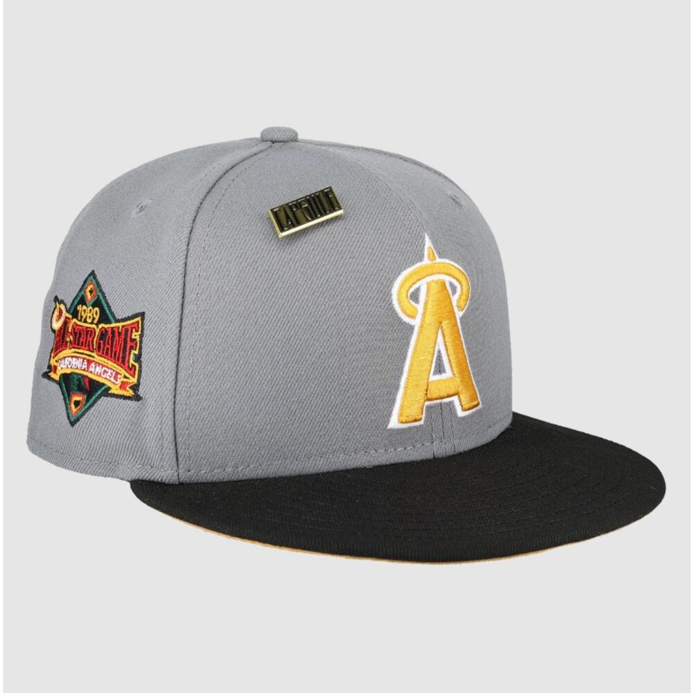New Era  Cap Anaheim Angels Cooperstown Collection '89 All Star Game Gray 7‎ 3/4